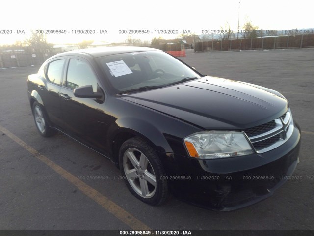 DODGE AVENGER 2013 1c3cdzab8dn645174