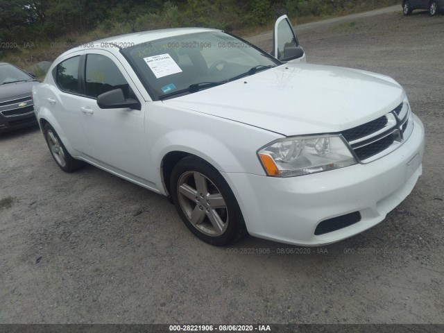 DODGE AVENGER 2013 1c3cdzab8dn648494