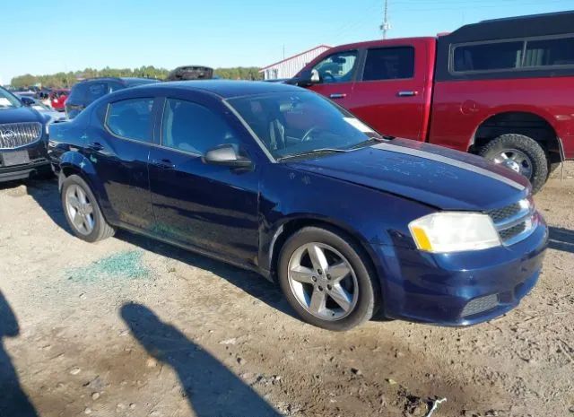 DODGE AVENGER 2013 1c3cdzab8dn687912