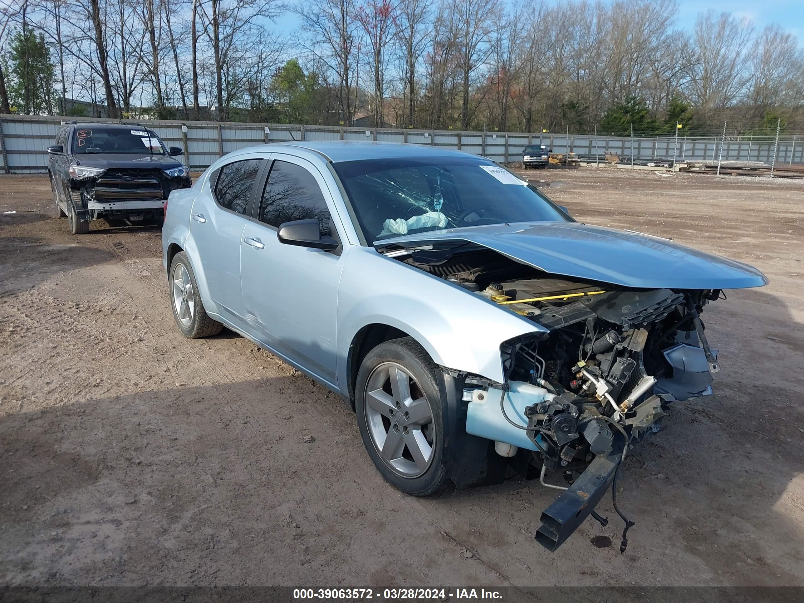 DODGE AVENGER 2013 1c3cdzab8dn688302