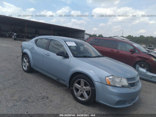 DODGE AVENGER 2013 1c3cdzab8dn708385