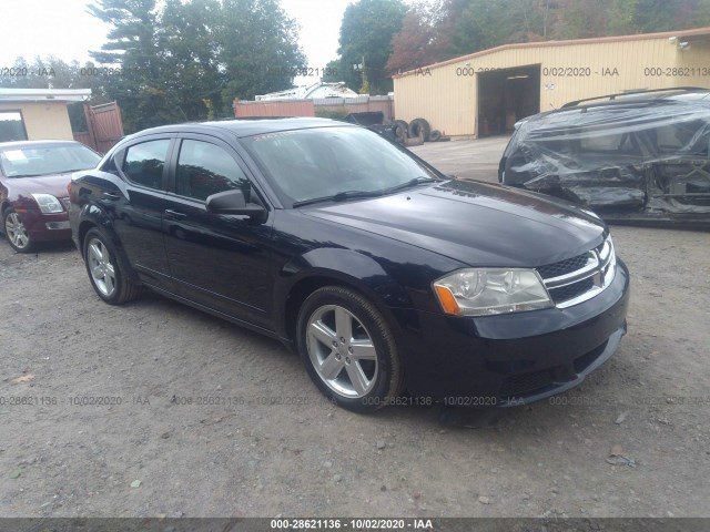 DODGE AVENGER 2013 1c3cdzab8dn712629