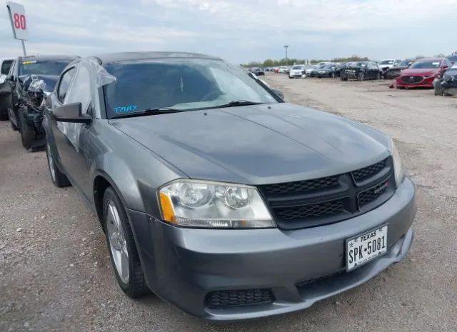 DODGE AVENGER 2013 1c3cdzab8dn722707