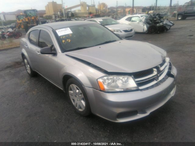 DODGE AVENGER 2013 1c3cdzab8dn725574