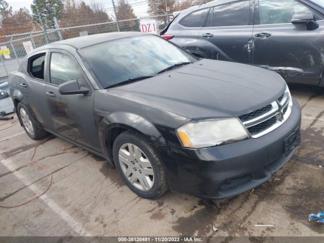 DODGE AVENGER 2013 1c3cdzab8dn730094