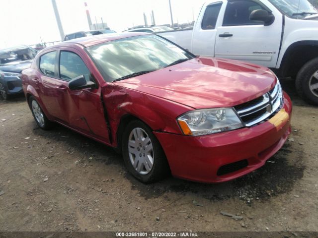 DODGE AVENGER 2013 1c3cdzab8dn731245