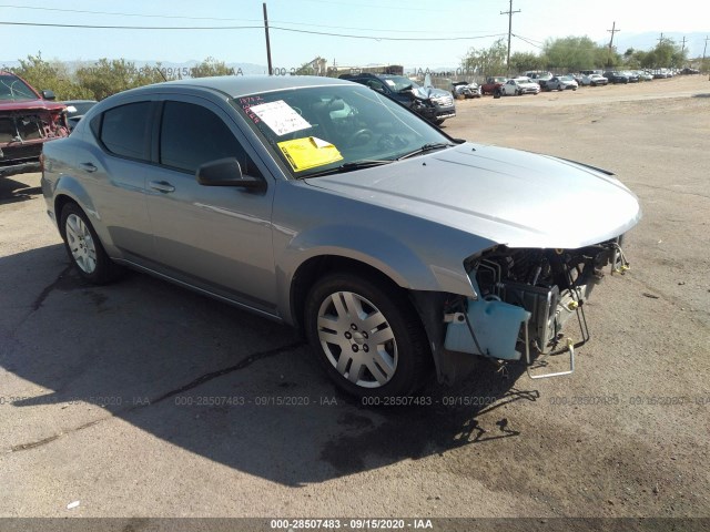 DODGE AVENGER 2013 1c3cdzab8dn771860