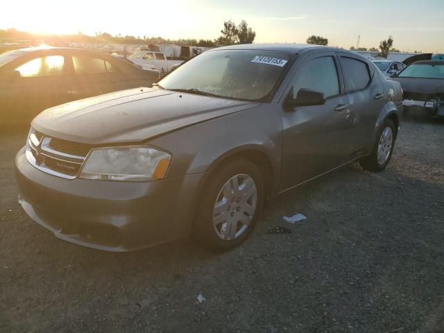 DODGE AVENGER 2012 1c3cdzab9cn118842