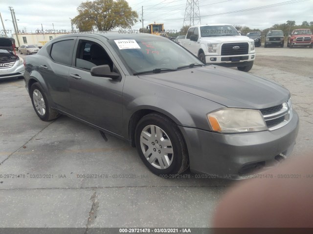 DODGE AVENGER 2012 1c3cdzab9cn128710