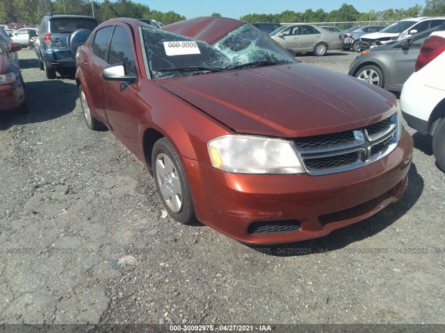 DODGE AVENGER 2012 1c3cdzab9cn182766