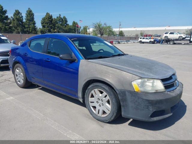 DODGE AVENGER 2012 1c3cdzab9cn209772