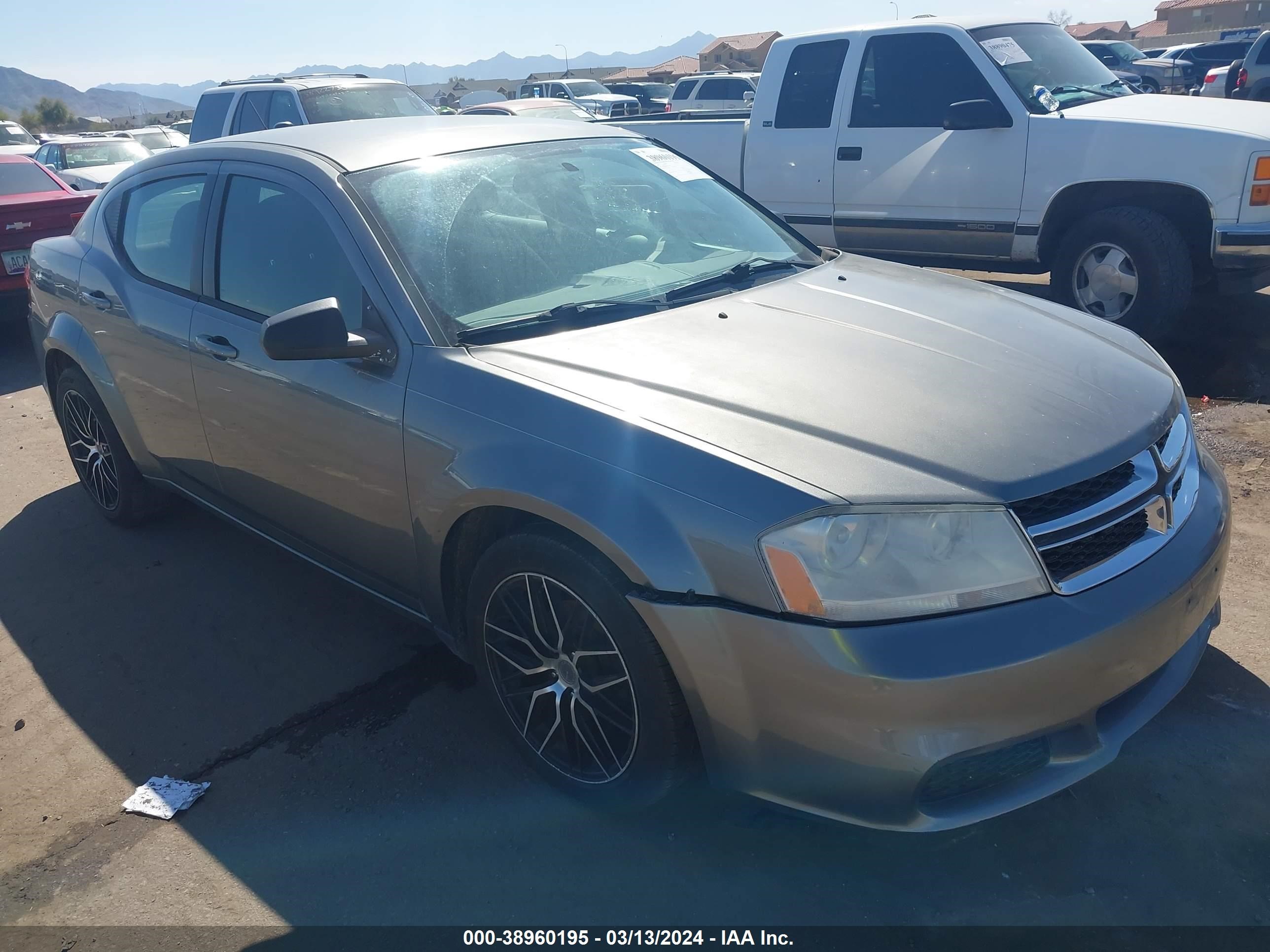 DODGE AVENGER 2012 1c3cdzab9cn216169