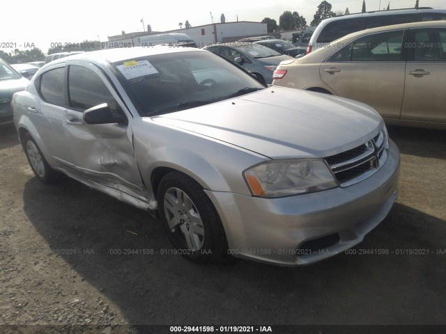 DODGE AVENGER 2012 1c3cdzab9cn230878