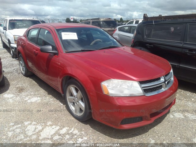 DODGE AVENGER 2012 1c3cdzab9cn237698