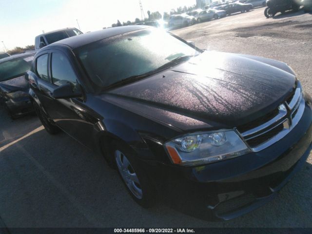 DODGE AVENGER 2012 1c3cdzab9cn243355