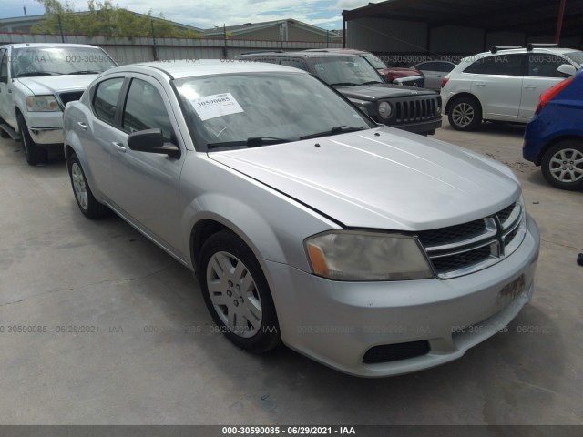 DODGE AVENGER 2012 1c3cdzab9cn243825