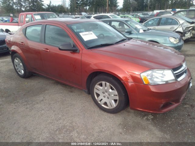 DODGE AVENGER 2012 1c3cdzab9cn276758