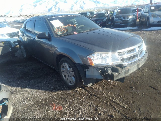 DODGE AVENGER 2013 1c3cdzab9dn514707