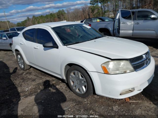 DODGE AVENGER 2013 1c3cdzab9dn526212