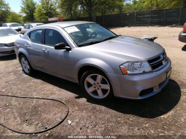 DODGE AVENGER 2013 1c3cdzab9dn531054