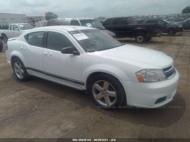 DODGE AVENGER 2013 1c3cdzab9dn536755