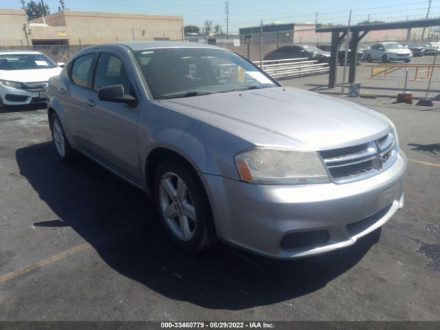 DODGE AVENGER 2013 1c3cdzab9dn563096