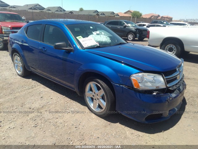 DODGE AVENGER 2013 1c3cdzab9dn564345