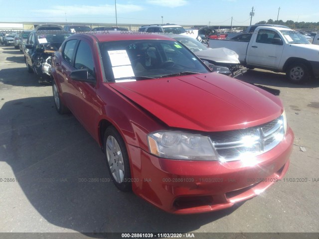 DODGE AVENGER 2013 1c3cdzab9dn567245