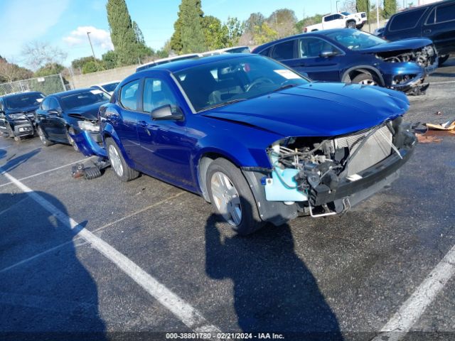 DODGE AVENGER 2013 1c3cdzab9dn576298