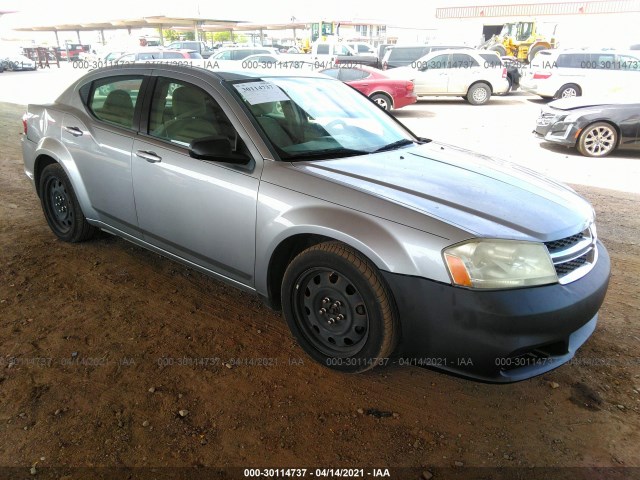 DODGE AVENGER 2013 1c3cdzab9dn589276