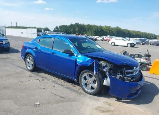 DODGE AVENGER 2013 1c3cdzab9dn598902