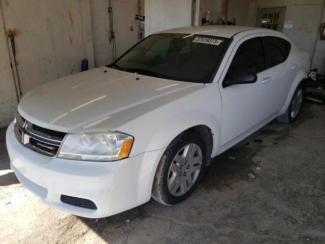 DODGE AVENGER SE 2013 1c3cdzab9dn622857