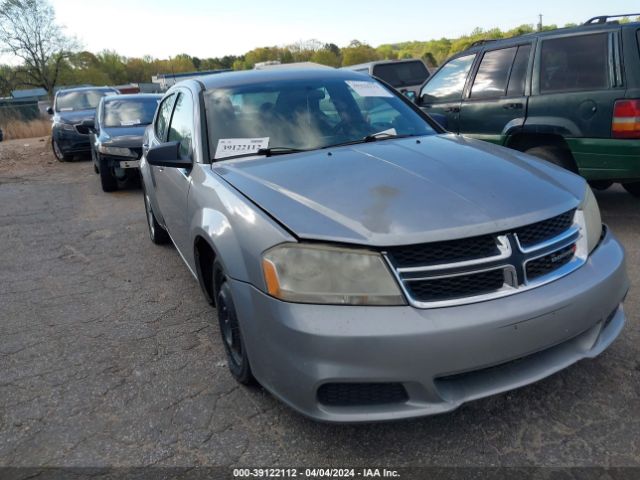 DODGE AVENGER 2013 1c3cdzab9dn624995