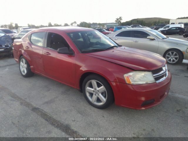 DODGE AVENGER 2013 1c3cdzab9dn625550