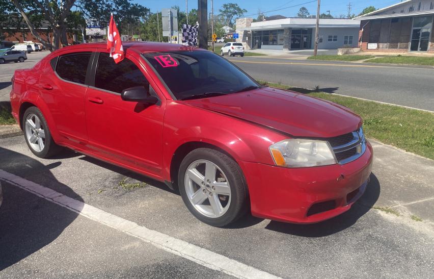 DODGE AVENGER 2013 1c3cdzab9dn643319