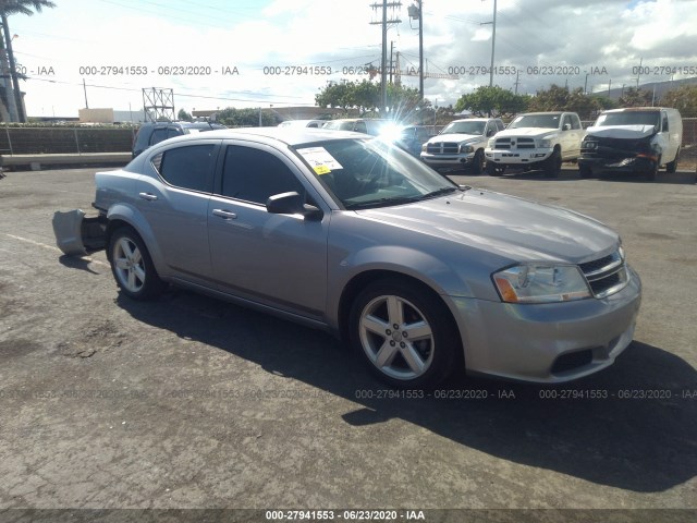 DODGE AVENGER 2013 1c3cdzab9dn643997