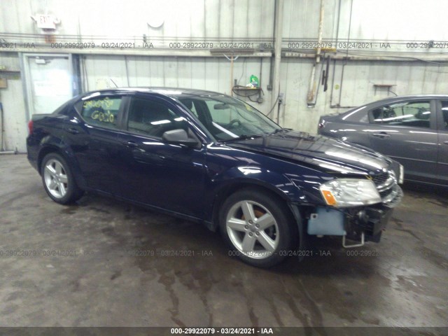 DODGE AVENGER 2013 1c3cdzab9dn644583