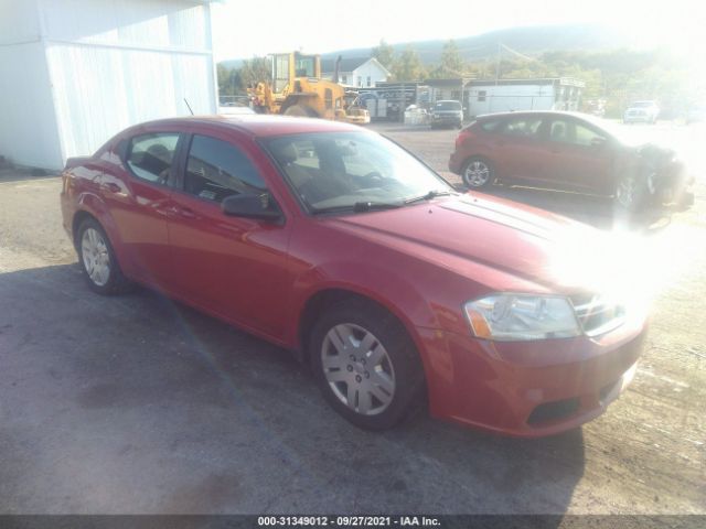 DODGE AVENGER 2013 1c3cdzab9dn677132