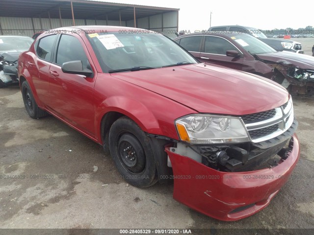 DODGE AVENGER 2013 1c3cdzab9dn677406