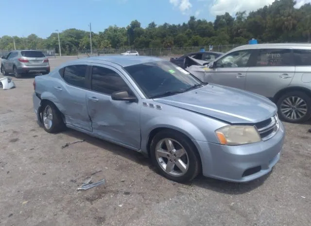 DODGE AVENGER 2013 1c3cdzab9dn687773