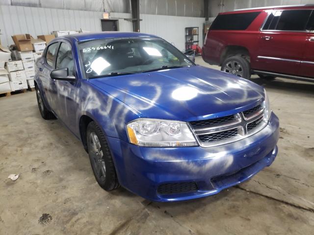 DODGE AVENGER SE 2013 1c3cdzab9dn700621