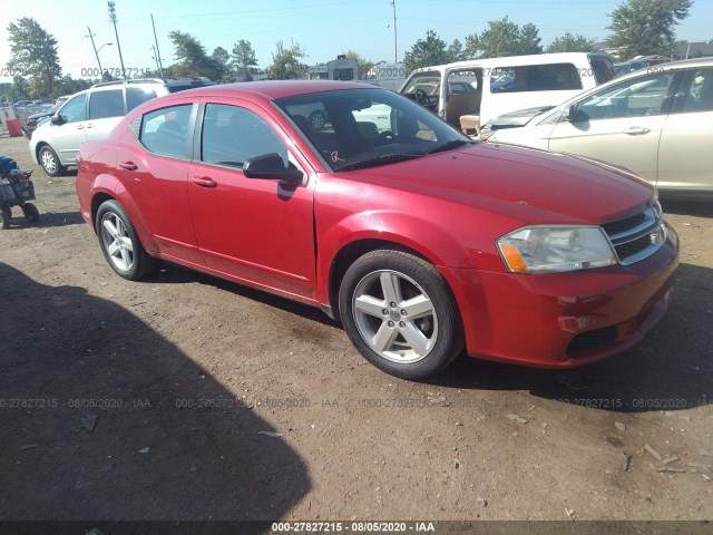 DODGE AVENGER 2013 1c3cdzab9dn741413