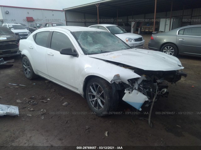 DODGE AVENGER 2013 1c3cdzab9dn741878