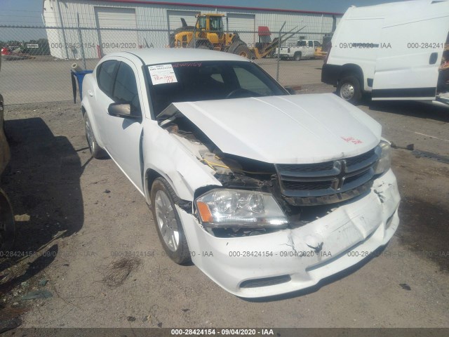 DODGE AVENGER 2013 1c3cdzab9dn752055