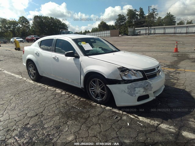 DODGE AVENGER 2014 1c3cdzab9en133330