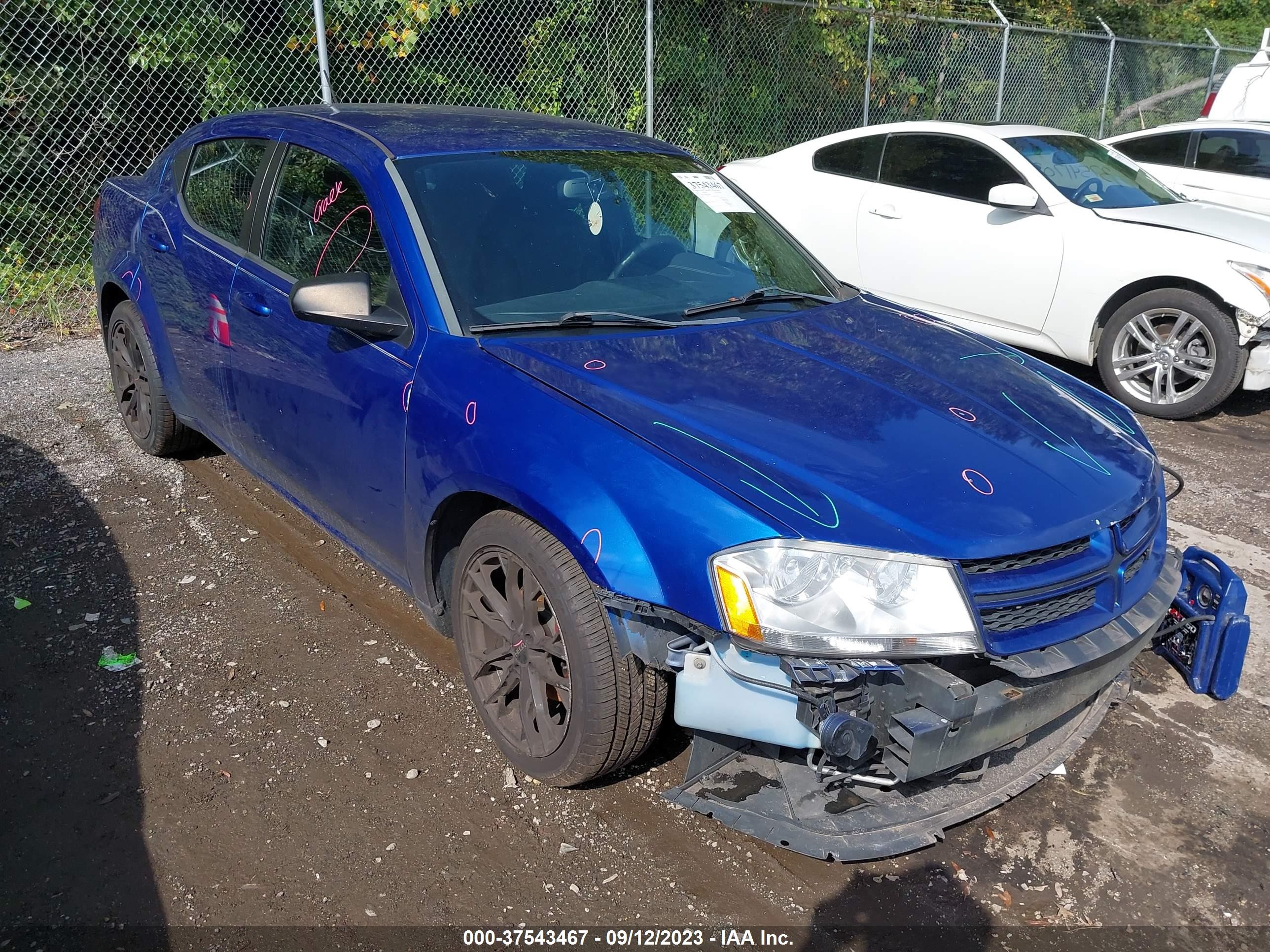 DODGE AVENGER 2014 1c3cdzab9en138978