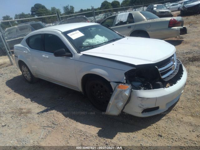 DODGE AVENGER 2014 1c3cdzab9en181300