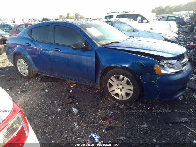 DODGE AVENGER 2014 1c3cdzab9en225117