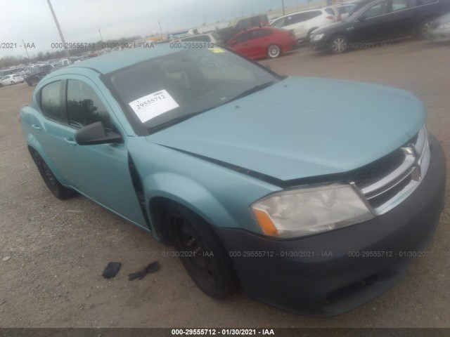 DODGE AVENGER 2012 1c3cdzabxcn102794