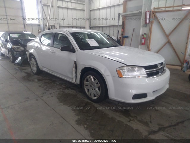 DODGE AVENGER 2012 1c3cdzabxcn110653